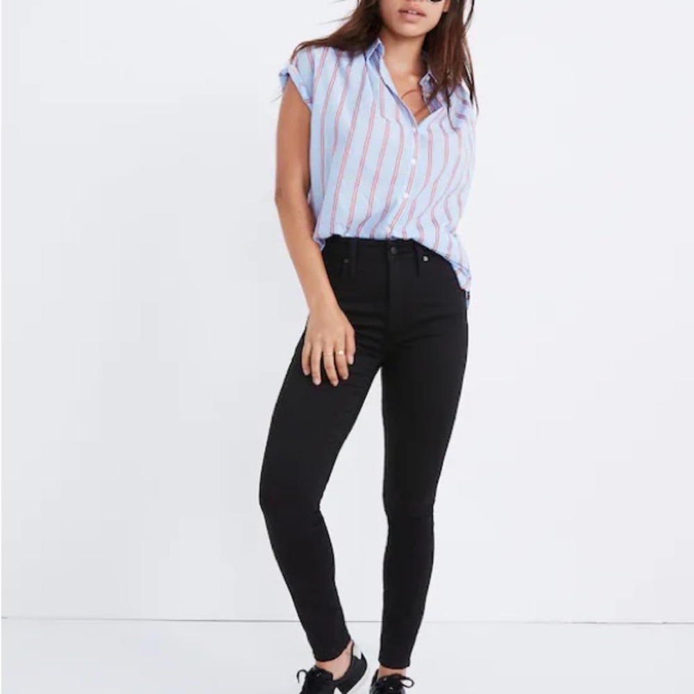Madewell Curvy High-Rise Skinny Jeans in Carbondale Wash / 28 / CARBONDALE WASH
